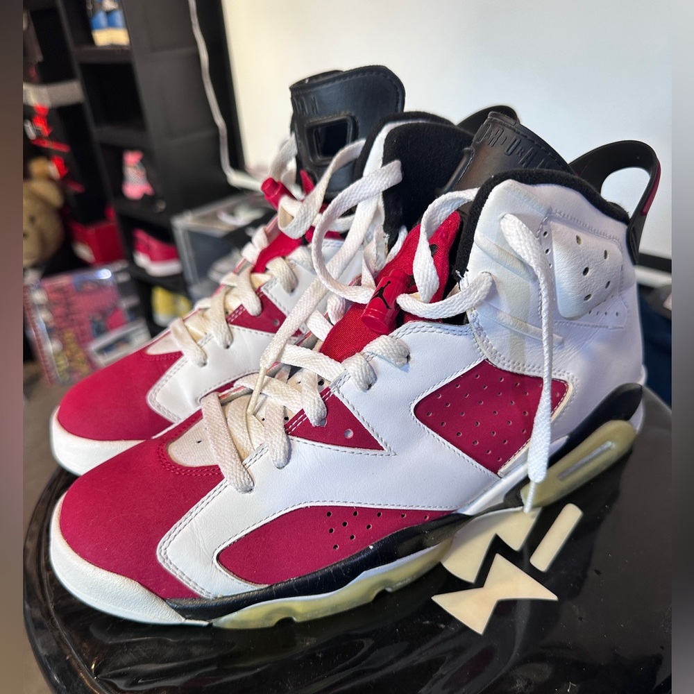 Air jordan 6 carmine size 10.5